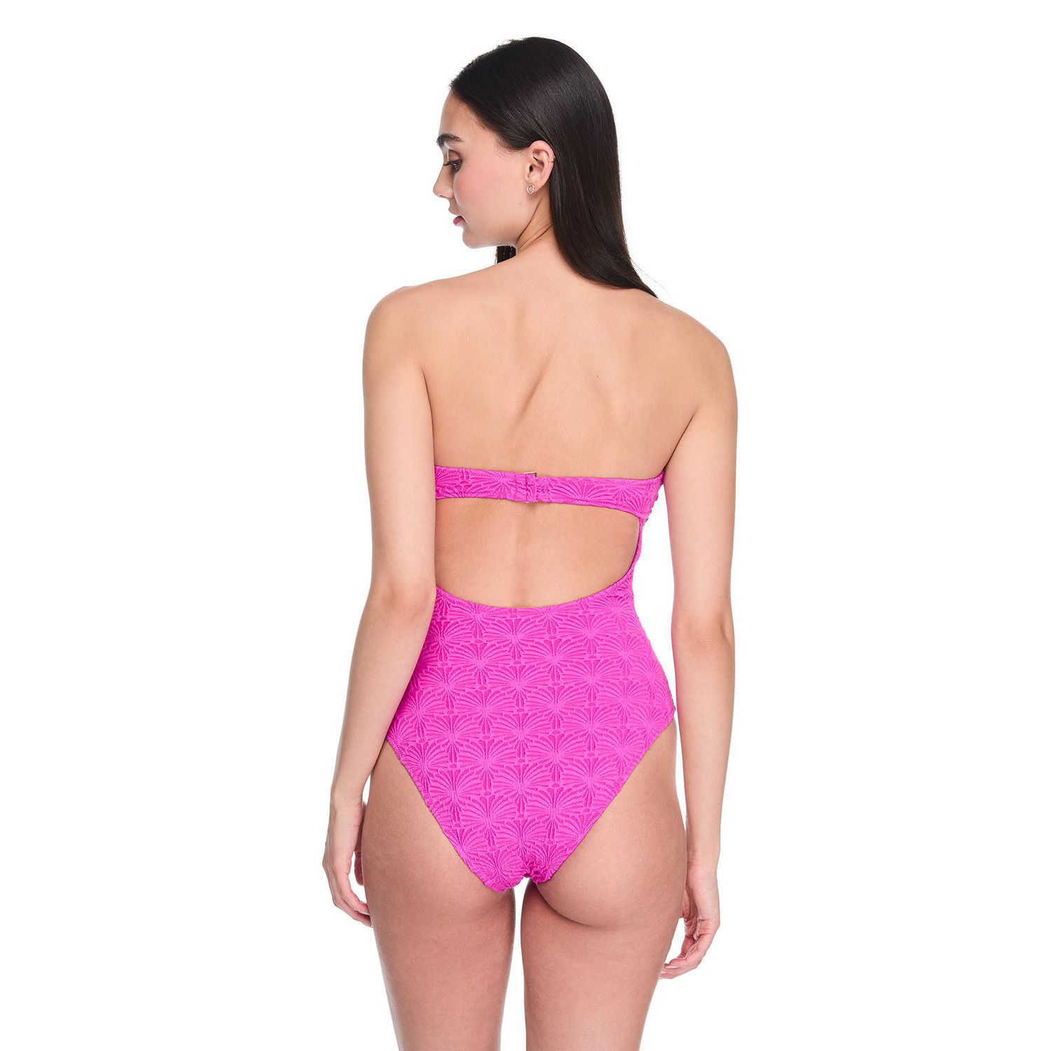 Maillot de bain 1 pièce avec anneaux en O No Boundaries pour femmes