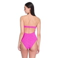 thumbnail image 3 of No Boundaries Women's O-Ring One Piece Swimsuit, 3 of 6