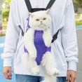 thumbnail image 3 of Boovnll Pet Carrier, Well-Ventilated Lightweight Portable Aircraft Compatible Pet Backpack Portable Mesh Breathable Backpack for Outdoor Use, Dog Carrier, Dog Carriers for Small Dogs, 3 of 3