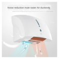 thumbnail image 4 of Fully Automatic Induction Intelligent Hand Dryer, Hot And Cold Air Home Hotel Bathroom Hand Dryers Hand ,High-Speed Drying, 4 of 6