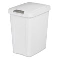 thumbnail image 1 of Sterilite Touch Top Wastebasket Can - White, 1 of 1