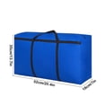 thumbnail image 3 of Moving Bag Storage Bag Thick Cloth Duffel Bag Large Capacity Moving Packing Bag For Clothes Bedding Luggage, 3 of 6