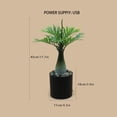 thumbnail image 2 of LED Christmas Tree Lights with USB Power – Warm White Twig Simulation Plant Night Light, 30-Bead, IP44 Rated, 4.5 V, 45 cm Tall, 2 of 7