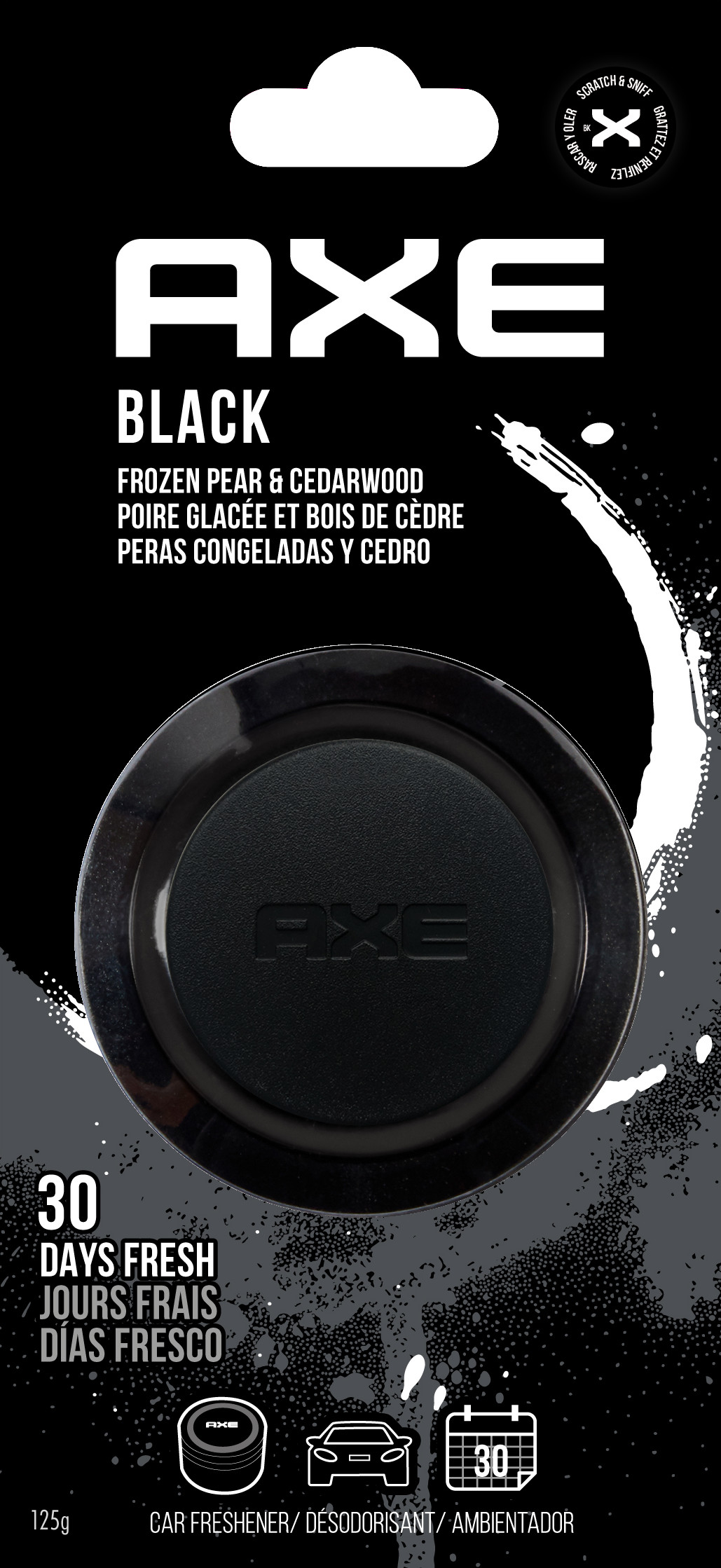 AXE CAN BLACK - FRENCH