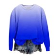 thumbnail image 1 of Yanlir Chandail Molletonné Surdimensionné pour Filles, Mode Enfants, Printemps Automne, Chandails Molletonnés, Col Rond, Manches Longues, Chandail Décontracté Ample, Hauts à Enfiler, 1-12 Ans (Bleu, 5 Ans), 1 of 6