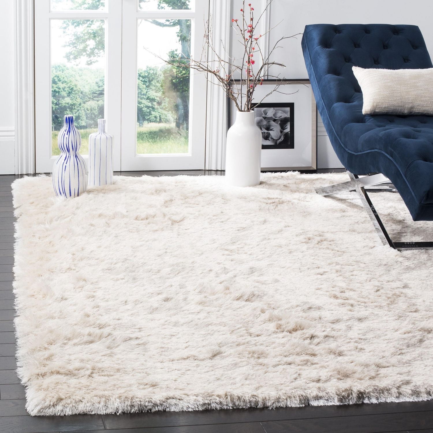 Safavieh Paris Darwin Tapis Peluche Solide Shag