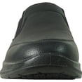thumbnail image 2 of vangelo Professional Slip Resistant Men Slip On Work Shoe for Food Service Health Care Nurse JIMMY-3 Black, 2 of 7