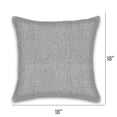 thumbnail image 2 of Herringbone Stripe Cotton Cushions Set of 2 Poly Filled With Zipper Machine Washable, 2 of 4