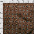 thumbnail image 2 of oneOone Cotton Poplin Fabric Diamond & Circle Block Print Sewing Fabric BTY 42 Inch Wide, 2 of 4