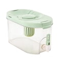 thumbnail image 2 of Iumwxz Water Kettle Cold Beverage Kettle Refrigerator Jug with Faucet Leakproof Large Capacity Pitcher for Juice Tea Infuser Party Outdoor Home Use Water Dispenser Green, 2 of 7