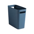thumbnail image 4 of serony Large Trash Can Wastebasket Garbage Container Solid Color Solid Color Waste High-Capacity Organizers for Home Sundries Toiletries Storage Blue, 4 of 9