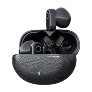 Eoozwa Wireless Bluetooth Earbuds Semi In Ear with 50H Playtime Bluetooth Low Latency for Gaming Sweatproof Touch Control Multi Device Compatible for Sports and Calls