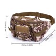 thumbnail image 4 of Waist Pack Large Capacity Splash-proof Bum Bag Fanny Pack for Hiking Running, 4 of 4