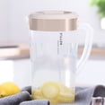 thumbnail image 4 of Clear Plastic Pitcher With Lid Clear Water Pitcher For Cold Drinks Iced Tea Pitcher For Lemonade Iced Tea Milk Beverages, 4 of 9