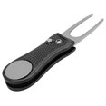 thumbnail image 3 of Pitchfork, Beau Travail Matériel en Acier Inoxydable Putting Green Fork Pliable Design Léger en Poids pour l'Extérieur pour Rouge, Vert, Gris, Noir, 3 of 8