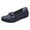 Dark Blue, variant on HTHLVMD Comfortable Casual Dress Shoes, Non-Slip Daily Walking Shoes, Loafers for Women Business Casual Shoes Comfort Lightweight Penny Loafers Slip On Work Flats Walking Dressy Shoes, Brown 7.5