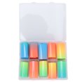 thumbnail image 2 of Manicure Transfer Sticker, Bright Charming 10 Rolls Nail Art Transfer Stickers  For Travels, 2 of 8