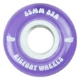 thumbnail image 2 of Bigfoot Roues de Planche à Roulettes 55mm 83A Roues de Filmeur Cruiser Souples Violettes (Ensemble de 4), 2 of 5