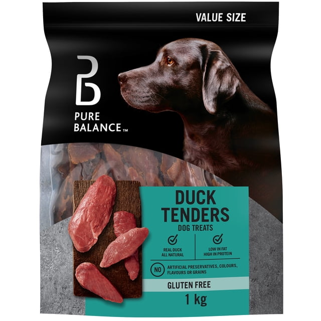 Pure Balance Filets de Canard Gâteries pour Chiens, 1KG