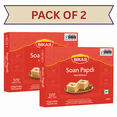 thumbnail image 1 of Bikaji Soan Papdi 500g, Pack Of 2, Indian Sweets, 1 of 5