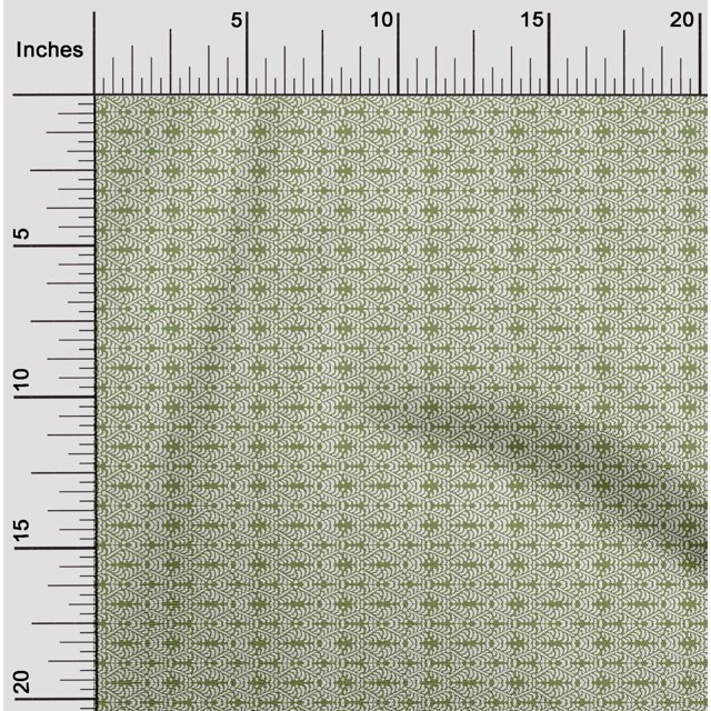 oneOone Viscose Jersey Fabric Geometric Block Print Fabric By Yard 60 Inch Wide