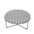 thumbnail image 2 of MesaSe Indoor Outdoor Patio  Fitted Vinyl Tablecloth Flannel Elastic Edge Waterproof Plastic Cover, 2 of 10
