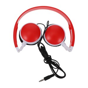 1pc Kid Headphone Stereo Foldable Music Headset Children Wired Earphone