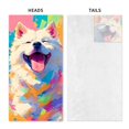 thumbnail image 3 of 2-in-1 Beach Towel Oversized Towel Fine Fibre Towel Transforms Into A Storage Backpack, 3 of 3