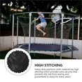 thumbnail image 2 of 1Pc Black Trampoline Replacement Jumping Mat Trampoline Round Mat with Hook (Black), 2 of 8