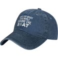 thumbnail image 2 of Sorry for What I Said While Docking The Boat Hat Men Baseball Hat Funny Caps, 2 of 7