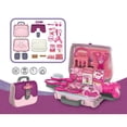 thumbnail image 1 of Kids Makeup Kit Toy For Girls, Pretend Play With Mirror And Hair Dryer, Gift Idea, 1 of 6