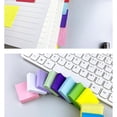 thumbnail image 4 of EGNMCR Room Decor Home Decor Wall Decor Colourful Small Notes Mini Self Adhesive Notes Stickers Student Stickers Office Tearable sticky note, 4 of 8