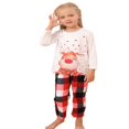 thumbnail image 2 of Pantalon en Pyjama à Manches Longues à Col Rond, 2 of 6