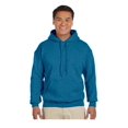 thumbnail image 1 of Gildan Men's Rib Knit Pouch Pocket Hooded Sweatshirt, Style G18500, 1 of 1