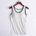 thumbnail image 2 of Timegard Débardeurs d'Été pour Femmes avec Soutien-Gorge Intégré Col Rond Débardeurs Confortables Vêtements de Détente Sans Manches Pjs, 2 of 6