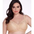 thumbnail image 3 of Playtex Womens Secrets Perfectly Smooth Wirefree Bra, 38B, Nude Stripe, 3 of 5