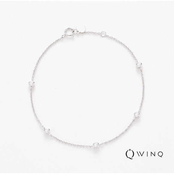 WINQ Bracelet à Postes Multiples en Diamant de Laboratoire en Or 14 K