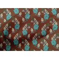 thumbnail image 4 of oneOone Cotton Cambric Fabric Leaves & Floral Block Print Fabric BTY 56 Inch Wide, 4 of 4