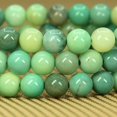 thumbnail image 3 of Bracelet Extensible Unisexe en Perles Rondes de 6 mm en Chrysoprase Verte Naturelle, 3 of 3