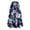 Dark Blue, variant on Corduroy Skirts for Women Skirts for Women Long Length Womens Long Silk Mini Skirt Summer Boho Flowy Skirt Tiered A Line Maxi Floral Pleated Black L