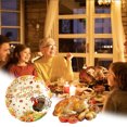 thumbnail image 2 of Thanksgiving Paper Plates 10 Piece Thanksgiving Halloween 9 Inch Turkey Letters Fruit Pumpkin Disposable Paper Plates for Dinner Parties Convenient And Portable Use Thanksgiving Plates Dispo, 2 of 6