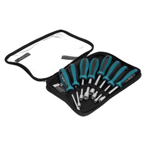 8Pcs Nut Drivers Screw Fastening Tool With Non-Slip Handle Deep Hole Socket Screwdriver Set