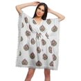 thumbnail image 1 of Moomaya Sortie de Plage Imprimé Kimono Caftan Kaftan Cache-Maillot pour Femmes, 1 of 4