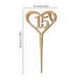 thumbnail image 2 of 10PCS Numéro de Table en Bois Décoration de Table Décorative Partie Favorise pour Mariage, 2 of 5