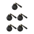 thumbnail image 1 of Decodeary Stylish PU Leather Key Cover for Motorcycle Boyfriend Black Black 5Set, 1 of 6