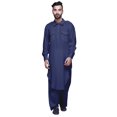 thumbnail image 1 of Atasi Kurta-Pyjama Pathani en Rayonne pour Garçons, Ensemble de Kurta Long Décontracté pour Mariage, 1 of 5