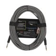 thumbnail image 1 of maskred 10m Guitar Cable Wire Cord Audio Cable Noise Reduction Line Color Braided Shielded Cables Guitar Amplifier Accessories White, 1 of 6