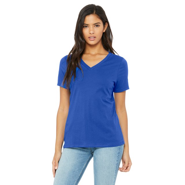 Bella + Canvas T-Shirt Décontracté Col en V pour Femmes