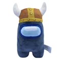 thumbnail image 1 of Among Us 6" Plush - Black with Viking Hat, 1 of 4