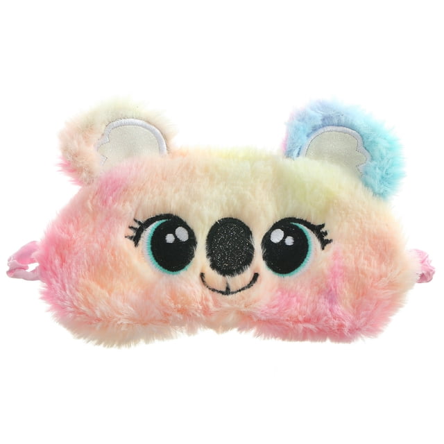 EGNMCR Cute Rabbit Sleeping Eye Mask Plush Blindfold Travel Sleep Masks sleep masks